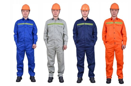 Quần áo bảo hộ lao động công trình giá rẻ