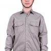 áo công nhân màu ghi đậm giá rẻ, có sẵn tại Hà Nội