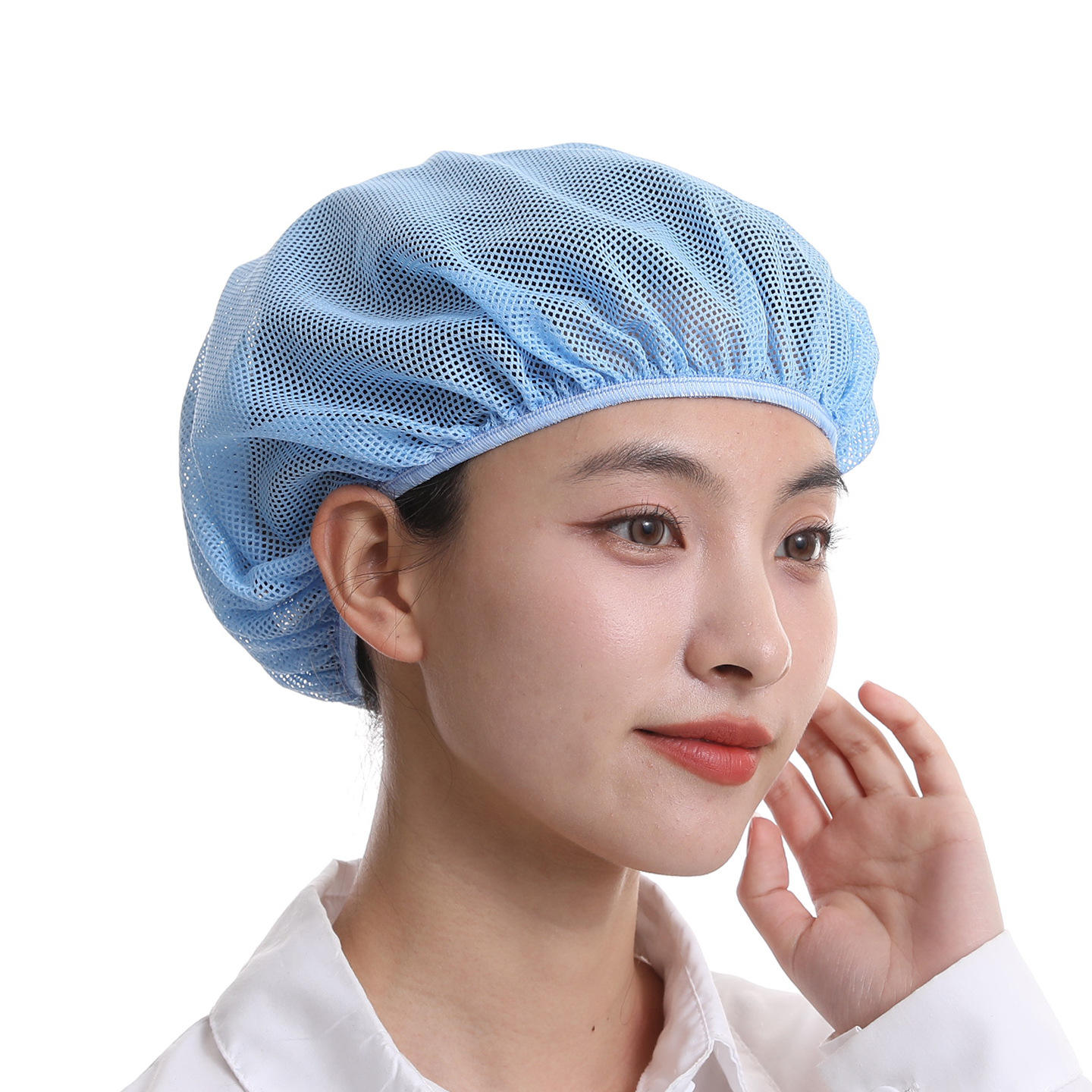 Mũ lưới bao tóc, mũ trùm tóc vải lưới có sẵn giá rẻ tại Hà Nội